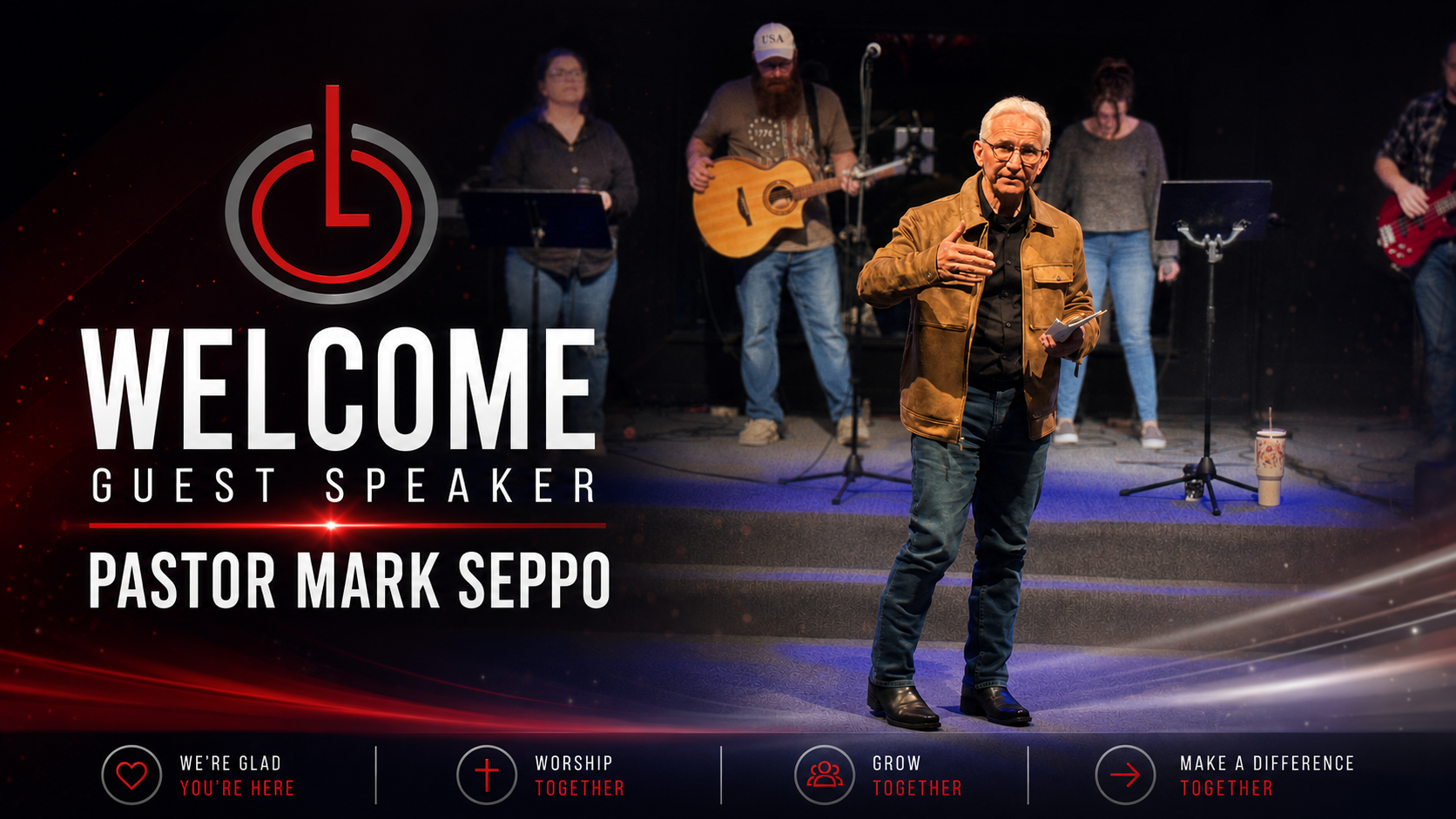 Pastor Mark Seppo Welcome 2.0